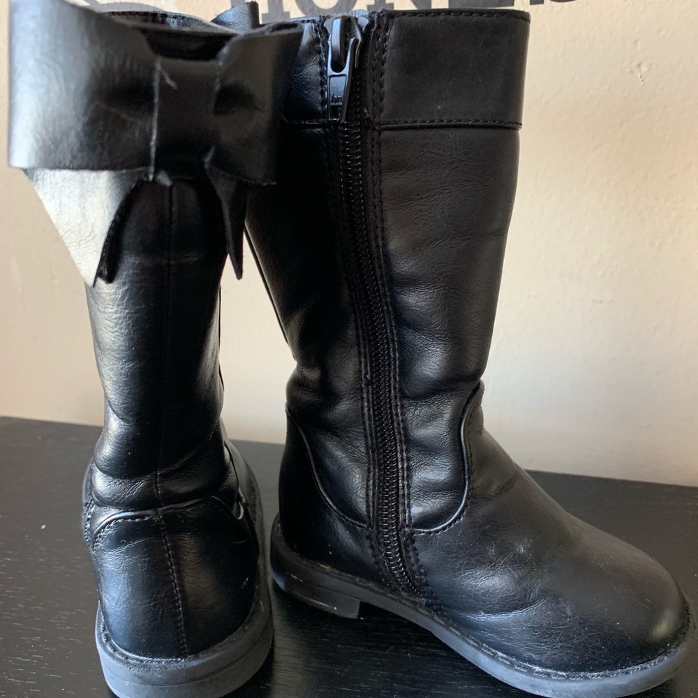 Toddler leather boots